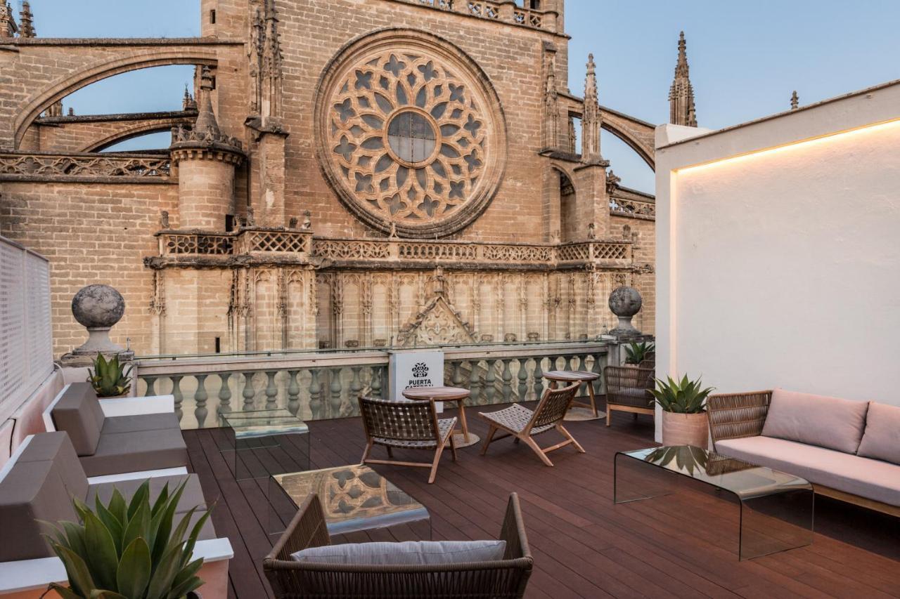 Puerta Catedral Suites Sevilla Bagian luar foto