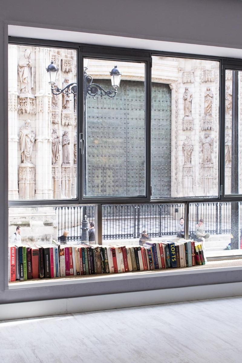 Puerta Catedral Suites Sevilla Bagian luar foto